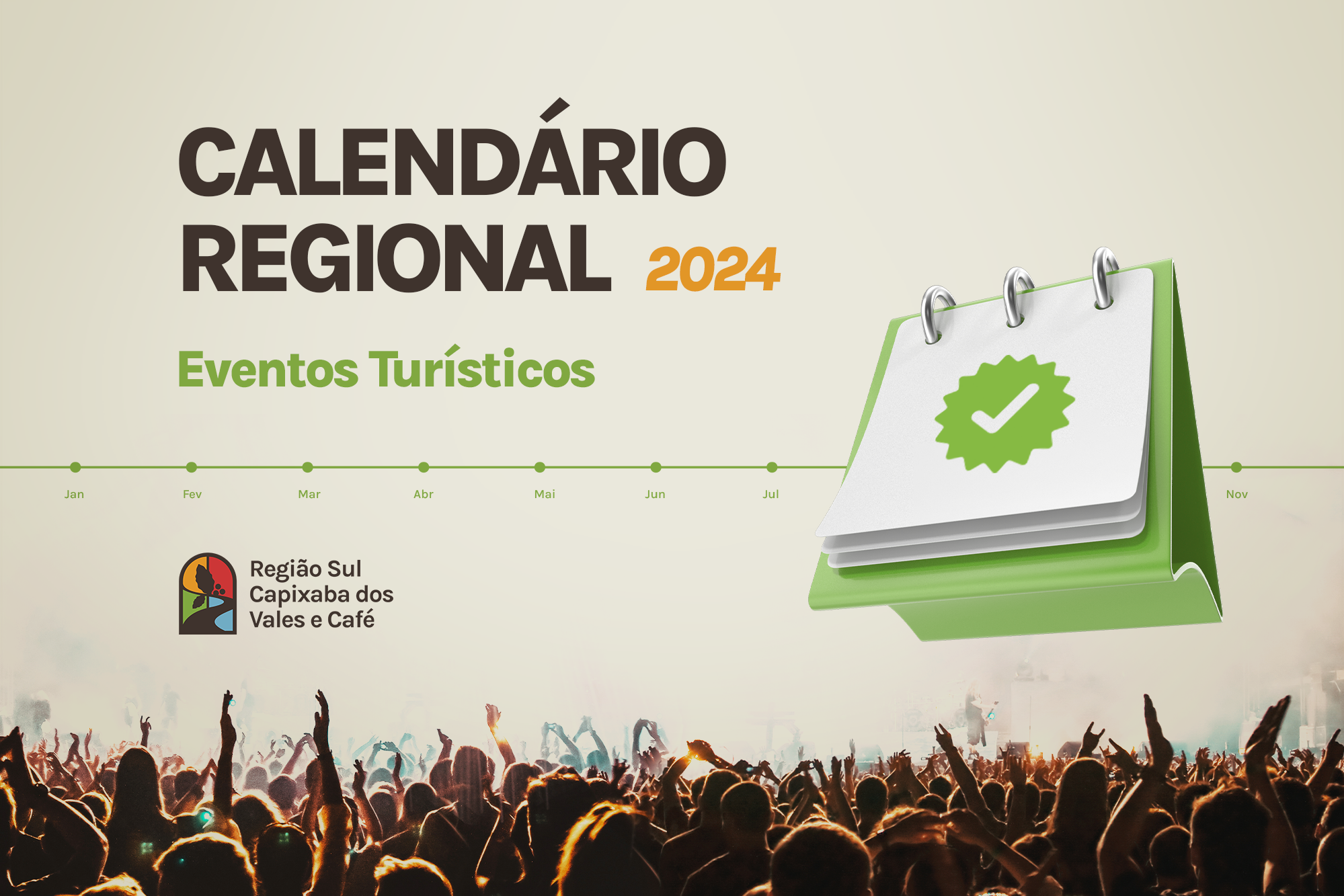 Convention lança Calendário Regional de Eventos 2024