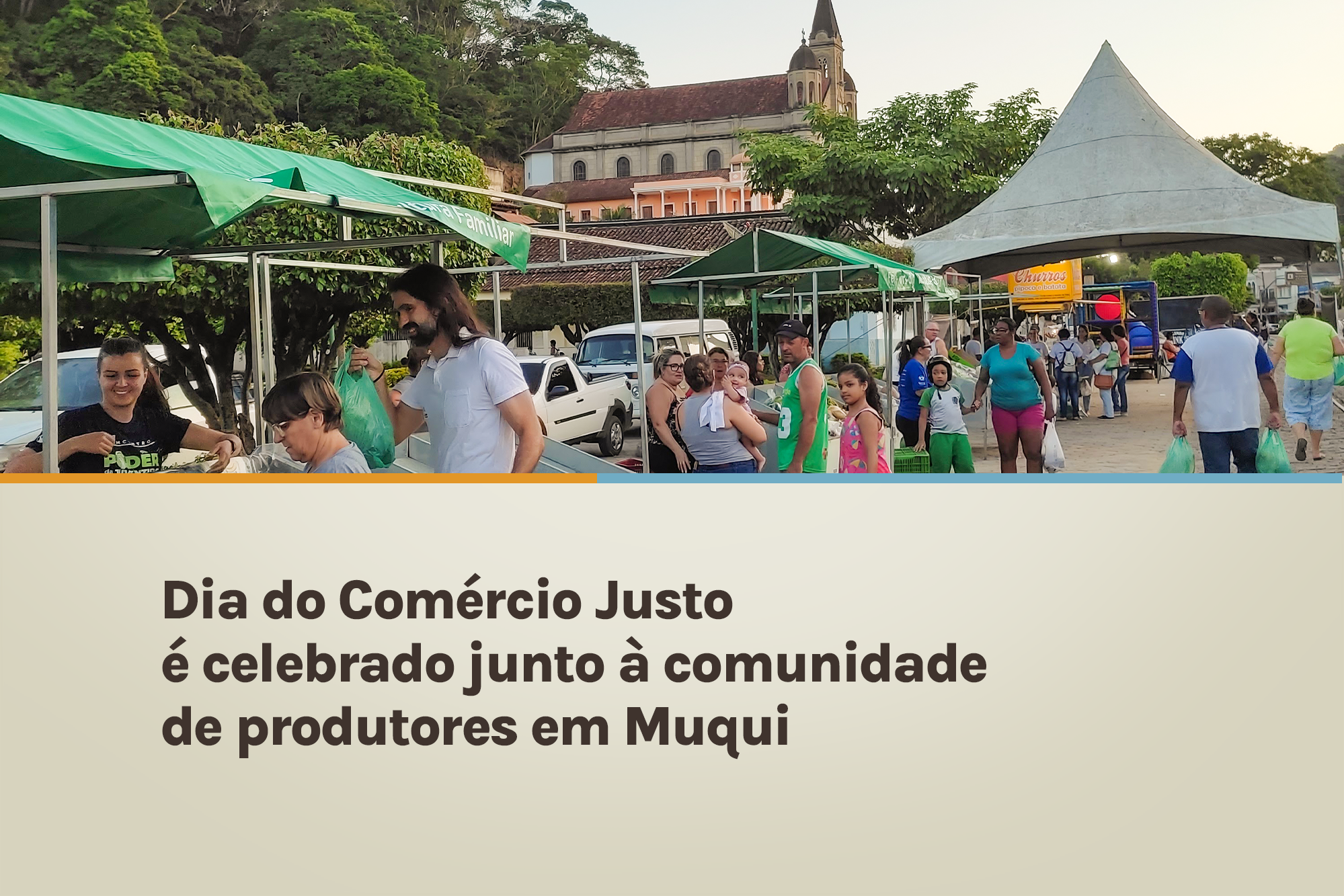 Dia do Comércio Justo é celebrado junto à comunidade de produtores em Muqui