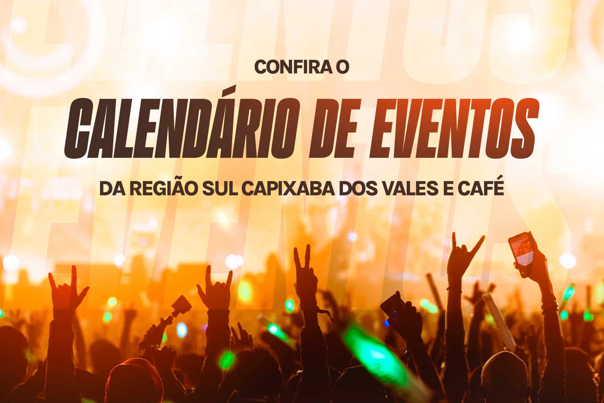 Convention lança Calendário Regional de Eventos 2025