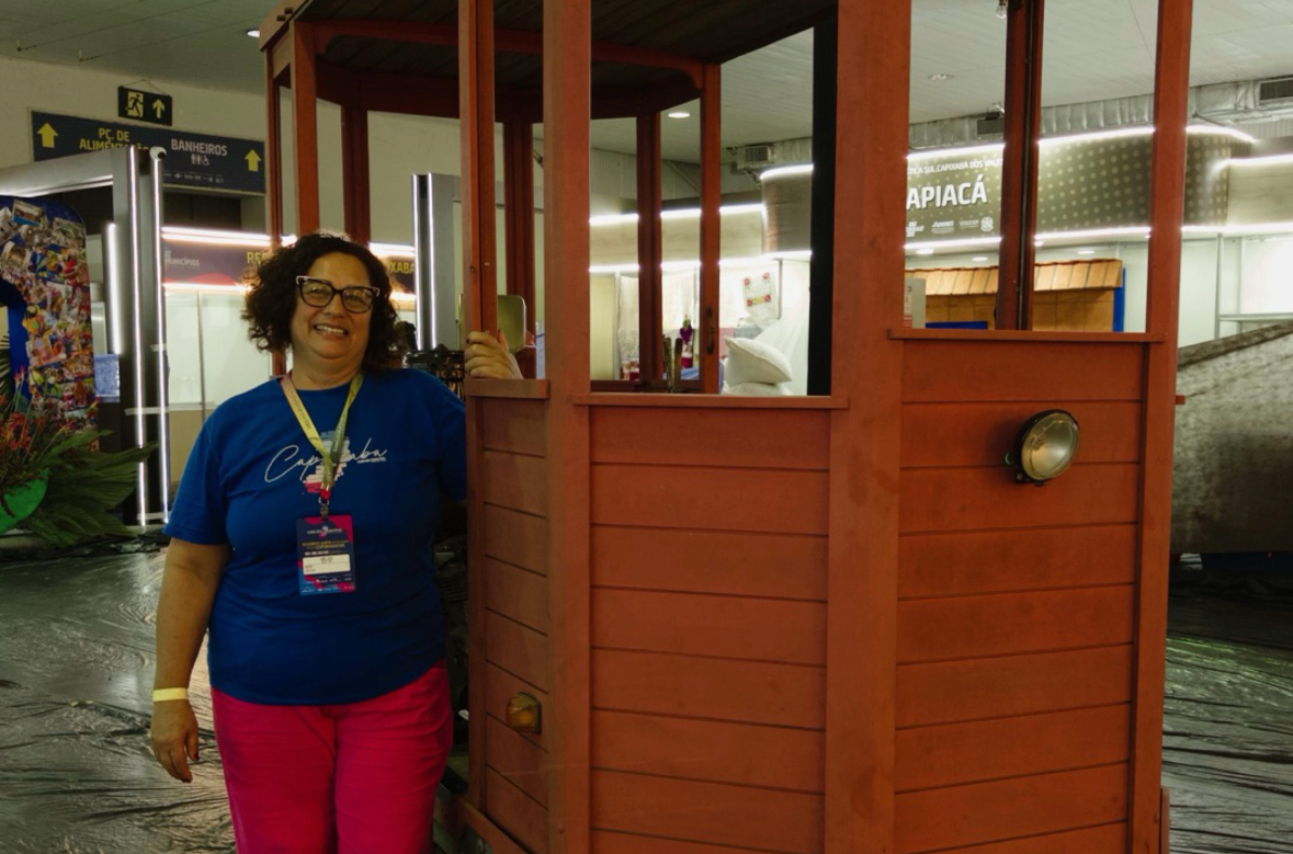 Turismo nos trilhos: Convention leva trem turístico à Feira dos Municípios 2025